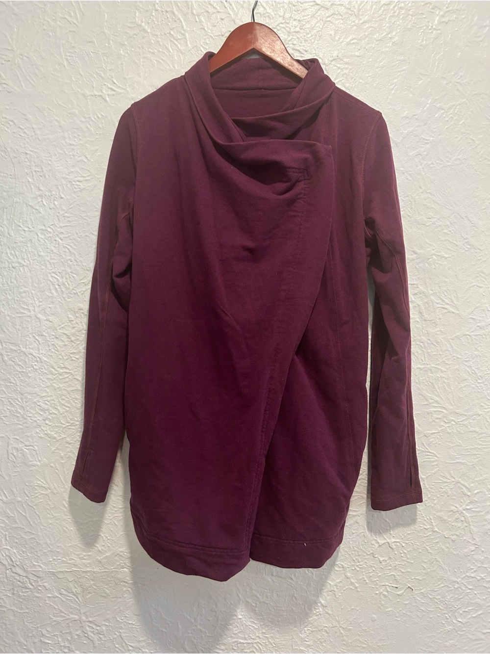 lululemon Draped Asymmetrical Sweater